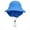 Blue, variant on RKSTN Toddler Sun Hat Summer Outdoor Baby Breathable Mesh Hat Solid Color Shawl Hat