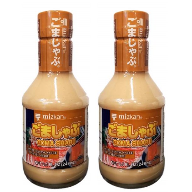 Mizkan Goma & Pon Shabu Japanese Dipping Sauce, MultiPack (8.4 Fl oz