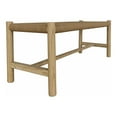 thumbnail image 2 of MOE'S Home HAWTHORN BENCH SMALL NATURAL, 2 of 5