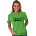thumbnail image 4 of Colorado CO Classic Athletic Script Men's Graphic T Shirt Tees Brisco Brands L, 4 of 6