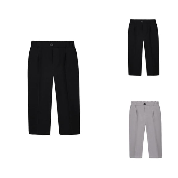 Girls Clothes Kids Formal Dress Pants Girls Classic Uniform Trousers Professional Performance Wear Regular Fit Long Slacks for Special Events