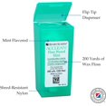 thumbnail image 4 of Dental floss, tear-resistant nylon, waxed, 200-yard dental floss, mint flavor, office size, 12 per box, 4 of 4