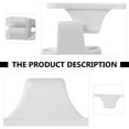 thumbnail image 3 of Minkissy 3Pcs White Nylon Rv Door Catch Kit T-Type Latch for Trailer Camper Door Retainer Holder, 3 of 8