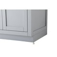 thumbnail image 4 of Elegant Kitchen and Bath Alden 30 Inch Single Bathroom Vanity In Grey, 4 of 13