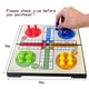 thumbnail image 2 of Juego de mesa KIDAMI Ludo magnético plegable para todas las edades, 2 of 7