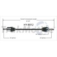 thumbnail image 4 of TrakMotive CV Axle Shaft HY-8012 Premium; OEM Replacement, 4 of 5