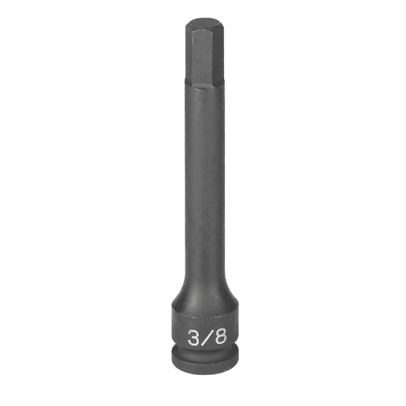 Grey Pneumatic 3/8" Drive x 8mm Hex Driver 4" Length