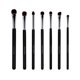 thumbnail image 1 of Juego de 7 brochas cosméticas para sombras de ojos, brochas de maquillaje de cerdas, herramientas de maquillaje para mujeres., 1 of 6