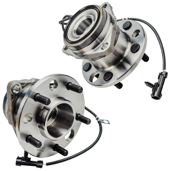 Detroit Axle - AWD Front Wheel Hub and Bearing Assembly for 1995-2002 Chevrolet Astro GMC Safari