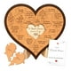 thumbnail image 1 of Rompecabezas de corazón de madera para regalo de aniversario, decoración tradicional para el hogar, recuerdo de escritorio para 3er aniversario, 1 of 9