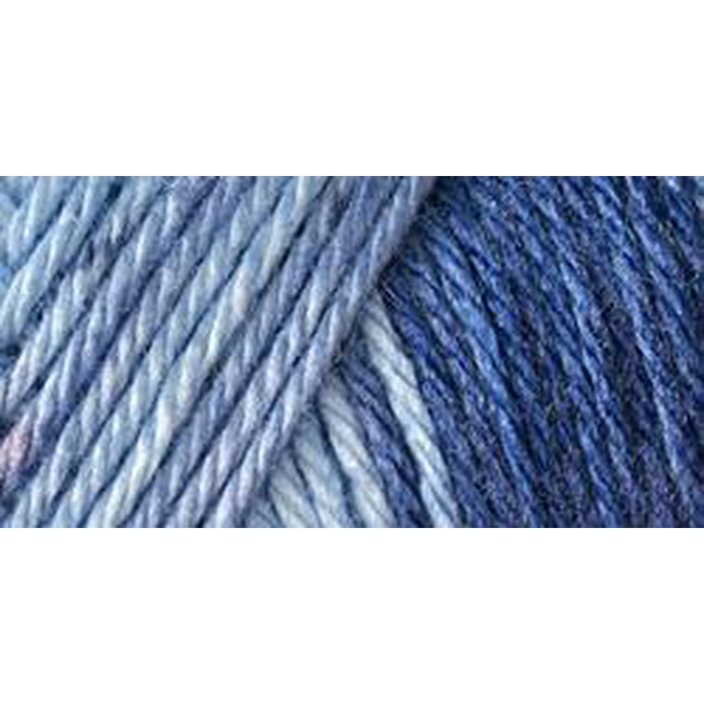 Caron Acrylic Simply Soft Ombres Yarn (141 g/5 oz), Saturday Blue Jeans