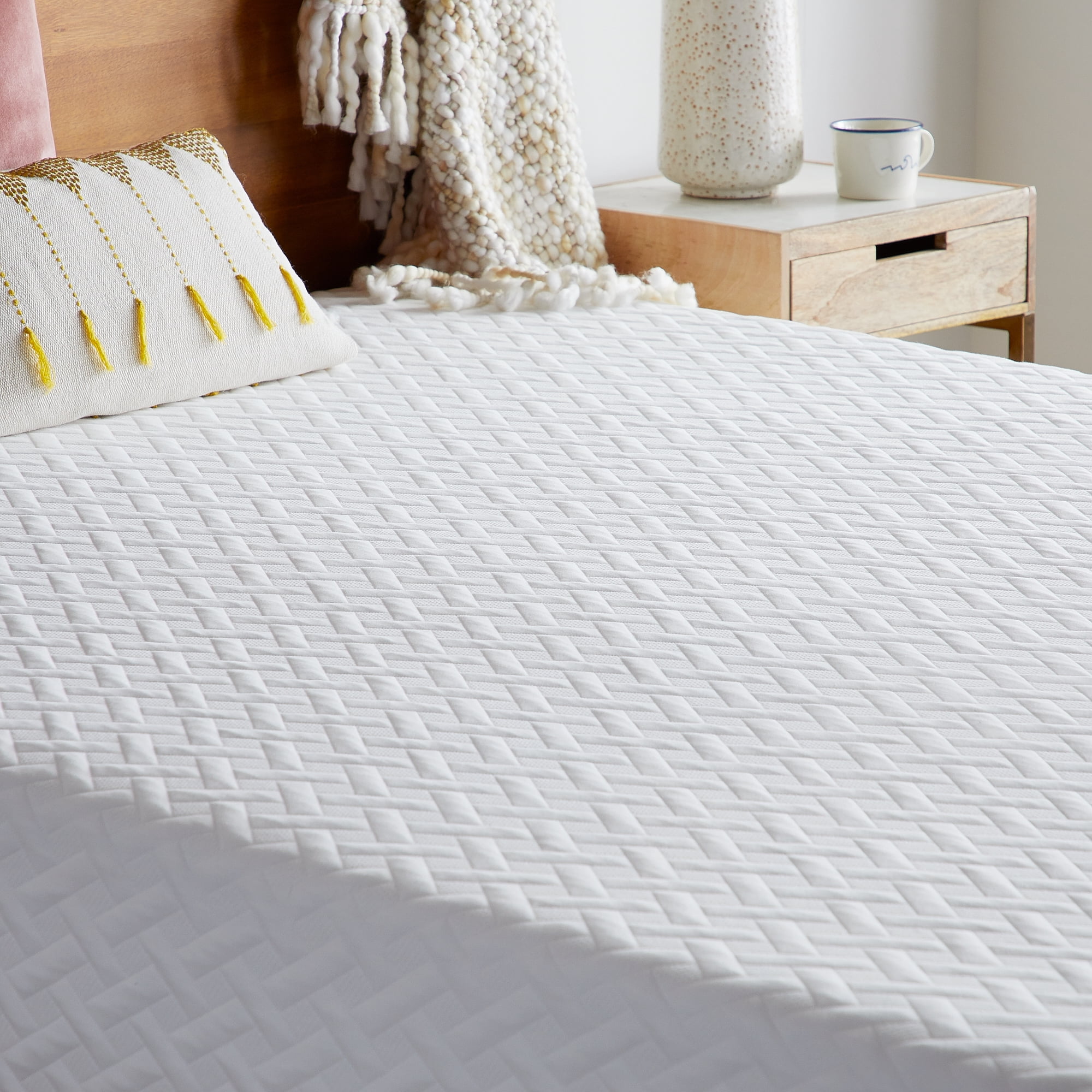 Rest Haven 10" Medium Plush Gel Memory Foam Mattress, King