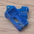 thumbnail image 2 of SHISUYAN 4Pc Plastic D-Cell Battery Holder Series or Parallel Professional Laboratory Battery Case (Blue), 2 of 8