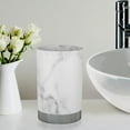 thumbnail image 3 of nu steel Misty Silver collection Tumbler, Perfect For Home & Bathroom Accessories, 3 of 5