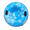 thumbnail image 1 of Inflatable Ski Ring Winter Christmas Snow Toy Adult Inflatable Snowboard Cold- Sled Thickened Drag Ring, 1 of 4