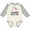 Natural and Heather, variant on Inktastic My Mema Loves Me Girl Unicorn Girls Long Sleeve Baby Bodysuit