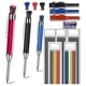 thumbnail image 1 of 3 Carpenter Pencils, 33 Colorful Combination Pen Cores, Aluminum Rod Metal Deep Hole Mechanical Pencil Marker,Carpenter, 1 of 5