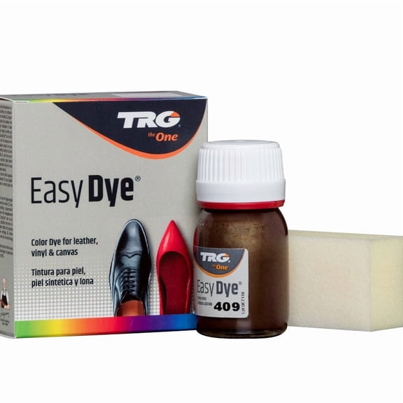 TRG Metallic Bronze Color Dye - best metallic paint. Easy-to-use product safely cleans, dyes and shines metallic leather, canvas or vinyl. Restores new life to old, hard leather.