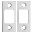 thumbnail image 1 of EeaseCA 2pcs Deadbolt Strike Plate Hole Filler Door Reinforcement Plate Accessory, 1 of 8
