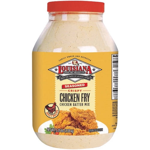 Louisiana Fish Fry Products Seasoned Crispy Chicken Fry Chicken Batter