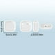 thumbnail image 4 of Funda Protectora Transparente Con Mosquetón TPU Cover para Apple Airpods 4 (2024), 4 of 4