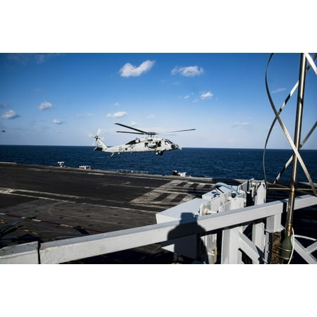 - LAMINATED POSTER 161206-N-XD363-025 MEDITERRANEAN SEA (Dec. 6, 2016) An MH-60S Sea Hawk Helicopter, assigned to the D Poster Print 24 x 36