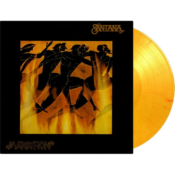 The Isley Brothers & Santana - Marathon - Limited 180-Gram Yellow, Orange & Red Marble Colored Vinyl - Music & Performance