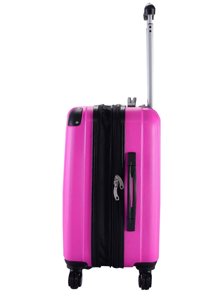 GLOBALWAY 20" Expandable ABS Carry On Luggage Travel Bag Trolley