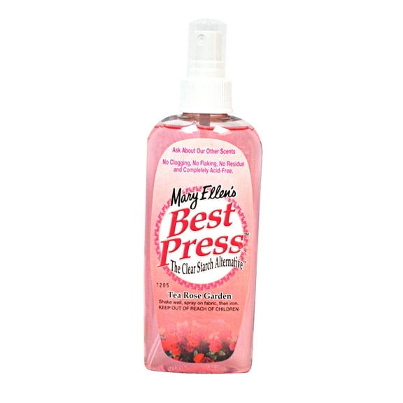 Best Press Clear Starch Alternative Tea Rose Garden