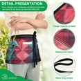 thumbnail image 4 of Yayeee Waist Apron with Pockets for Cooking Waterproof Half Server Aprons, Vibrant Green Tartan Pattern, 4 of 7