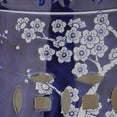 thumbnail image 4 of Safavieh Midnight Indoor/Outdoor Garden Patio Stool, Dark Blue, 4 of 5