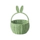 thumbnail image 2 of Fasiaou Eggs Easter Basket Stuffers Easter Decorations Easter Woven Bunny Basket Long Ears Bunny Storage Basket Tote Bag Easter Eggs Storage Basket Kids Gift Storage Tote Bag, 2 of 8