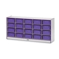 thumbnail image 3 of 20 Tub Mobile Storage - without Tubs - Purple, 3 of 5