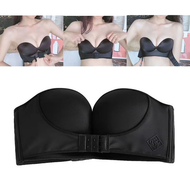 Smilepp Strapless Front Closure Bra Widely Application Side