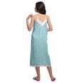 thumbnail image 2 of Moomaya Printed Sleepwear For Ladies WoMen's V-Neck Spaghetti Strap Nightdress, 2 of 6