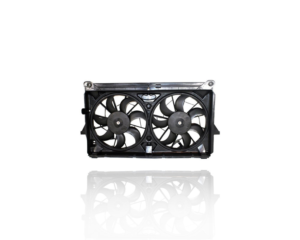 Dual Radiator and Condenser Fan Assembly - Pacific Best Inc. Fit 