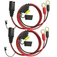thumbnail image 1 of GC008 X-Connect Compatible with NOCO Battery Charger, M10 XL(3/8in) Eyelet Terminal Connector Plug Extension Cord, Smart Battery Trickle Charger Cable Accessory, 1 of 6