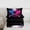 Black Blue Pink, variant on Castle Fairy Baseball Twin Comforter Sets for Female Men,Abstract Splash Bedding Set