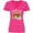 Hot Pink, variant on Inktastic Jesus is the Reason for the Season Christmas Nativity Women's V-Neck T-Shirt
