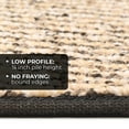 thumbnail image 3 of Skid-resistant Carpet Runner - Black Ripple - 10 Ft. X 48 In. - Many Other Sizes to Choose From, 3 of 6