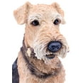 thumbnail image 2 of Hi-Line Gift Ltd Airedale Dog Statue, 2 of 2