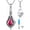 07-July, variant on Urn Necklace for Ashes 925 Sterling Silver with May Birthstone Cremation Jewelry Keepsake Ashes Pendant Necklace Memorial Jewelry for Women Loved One