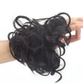 thumbnail image 5 of Elegant Woman Donut Ponytail Synthetic Hair Clip In Big Hair Messy Dish Bun Chignon, 5 of 7
