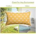 thumbnail image 4 of Majestic Home Citrus Ikat Dot Small Pillow, 4 of 6