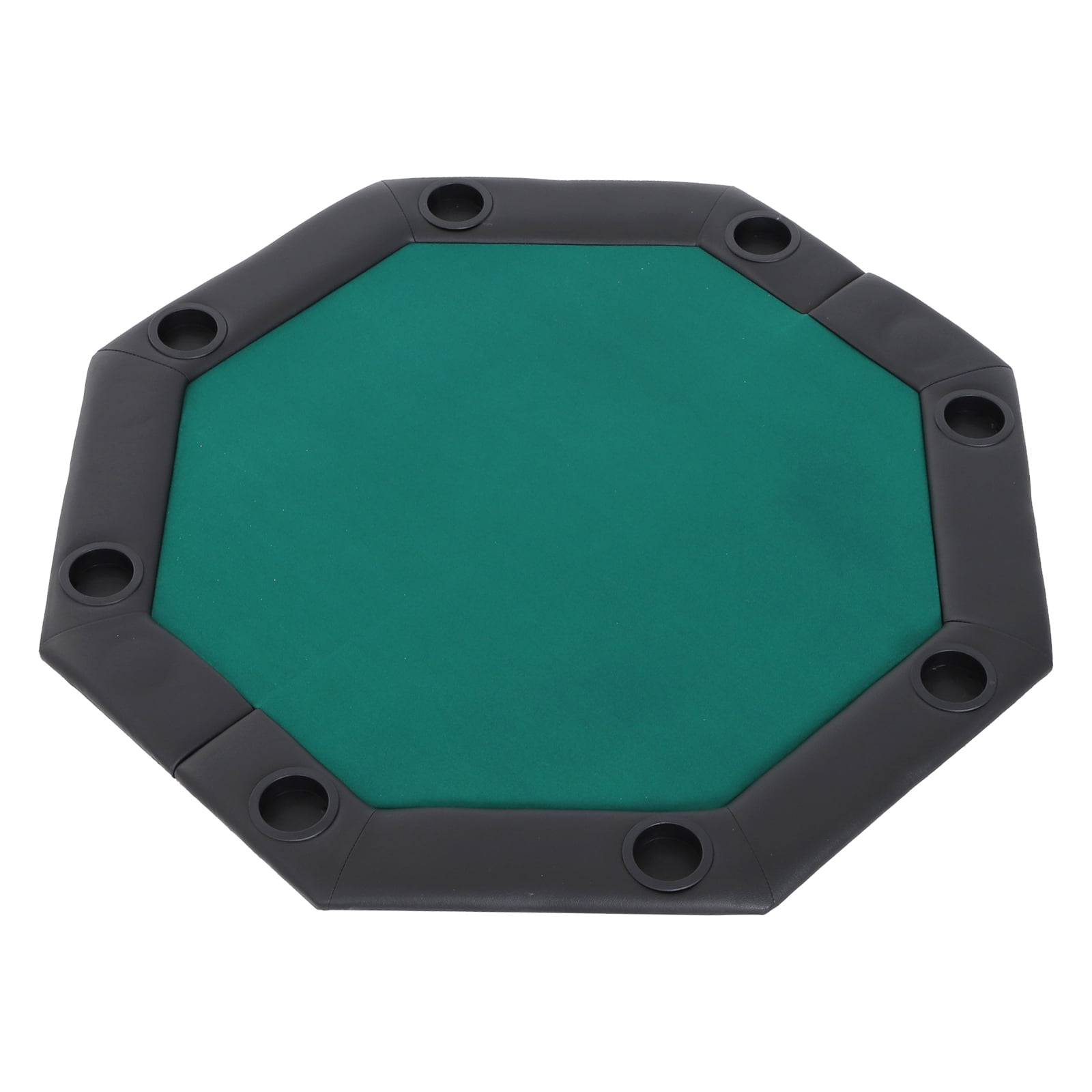 Soozier 48” x 48” 8 Player Octagonal Folding Game Room Poker Table Top