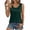 #02Dark Green, variant on Silk Satin Tank Top for Women Summer Camisole 2026 Sleeveless Blouse Dressy Casual Shirt Outfits Pink XL