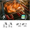thumbnail image 3 of 4 piezas de soporte de sonda, clips para parrilla, soporte para sonda de carne para barbacoa, clips de tres orificios B, 3 of 4