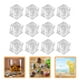 thumbnail image 1 of MERRYHAPY 50Ud De Hielo Simulados Acrílicos Transparentes Con Estable Y Duradero, 1 of 8