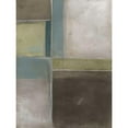 thumbnail image 3 of Vess, June Erica 19x24 Black Modern Framed Museum Art Print Titled - Blues at Dusk II, 3 of 5