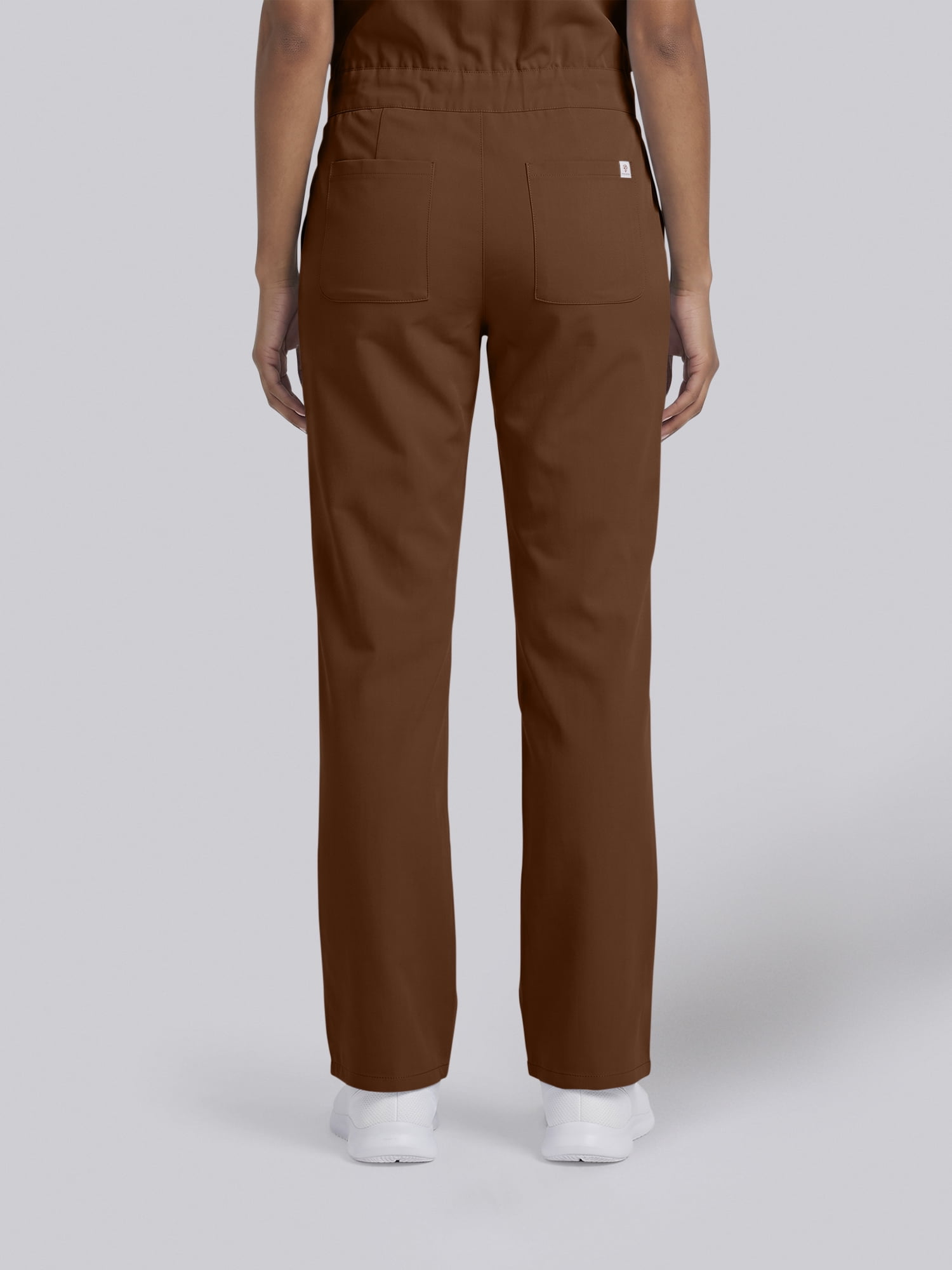 Scrubstar Ultimate Women’s Antimicrobial Drawstring Straight Leg Scrub Jumpsuit, Sizes XS–2XL